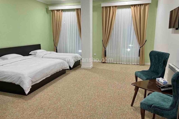 اتاق سه نفره 2 در مجموعه اقامتی شهر سیلوانه