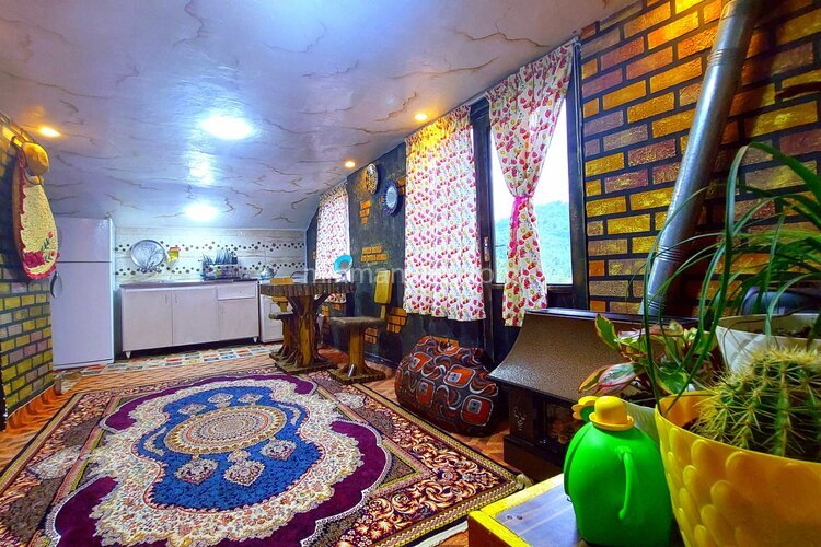 کلبه جنگلی  تکخواب مجنون در فومن