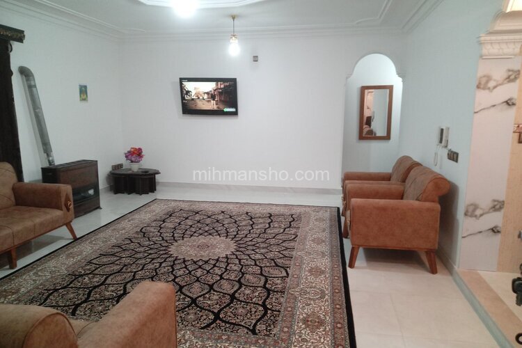 واحد مبله دو خواب در طبقه اول ویلای رامسر