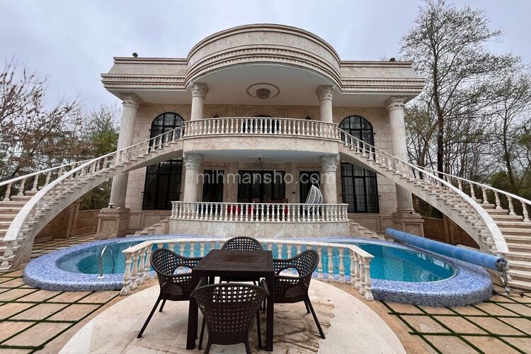 ویلا عمارت تریپلکس استخردار 6 خواب سیلور استار در کلارآباد