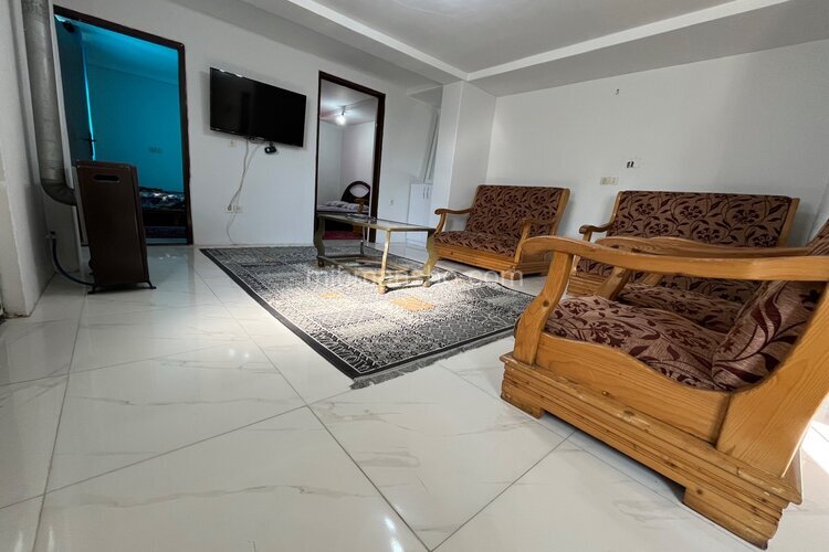 واحد مبله دوخواب در طبقه همکف ویلای رامسر