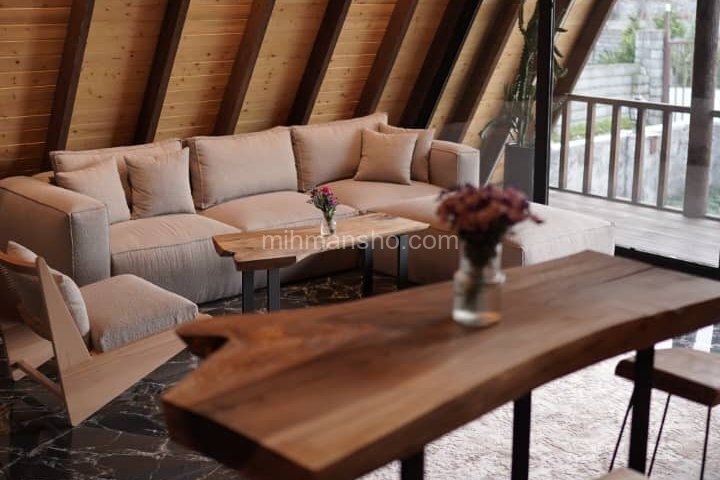 کلبه سوئیسی دوبلکس تکخواب لارو در کلارآباد