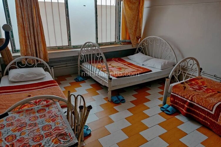 اتاق 4 تخته سرویس دار در میهمانپذیر تبریز