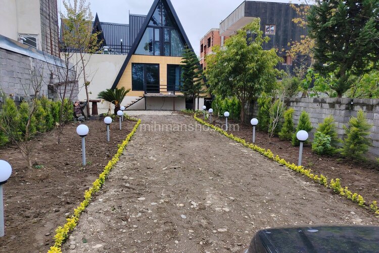 کلبه سوئیسی دوبلکس دوخواب استخردار ترانه در چالوس