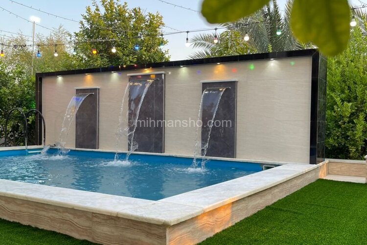 واحد استخردار دوخواب در طبقه اول ویلا رویایی پاکیزه در قشم