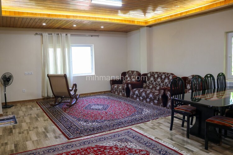 واحد مبله تکخواب طبقه همکف ویلا جنگلی شونیشت در شیرگاه