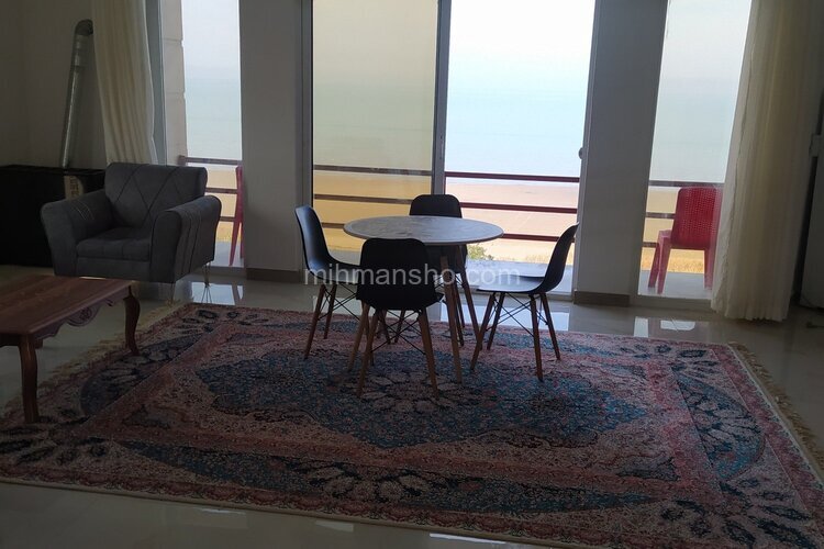 آپارتمان مبله 2 خواب ساحلی دریائی 12 در محمودآباد