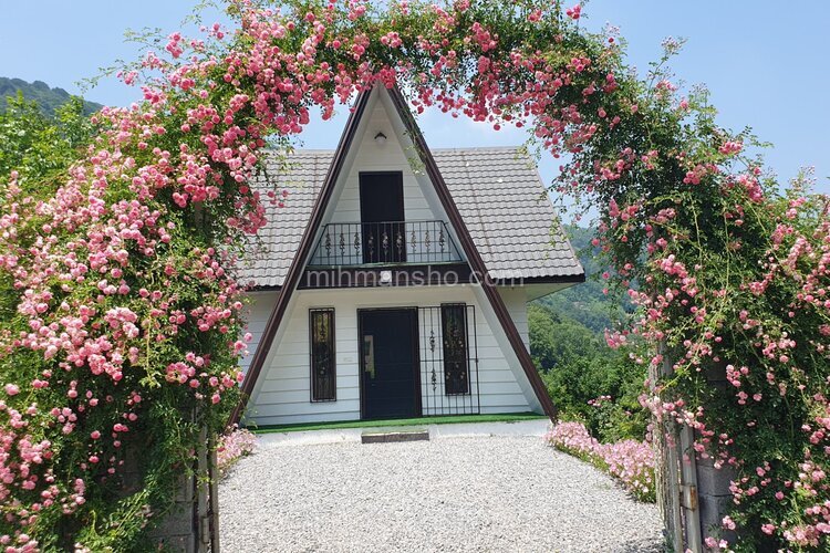 کلبه سوئیسی دوبلکس دوخواب یاسین در زیرآب