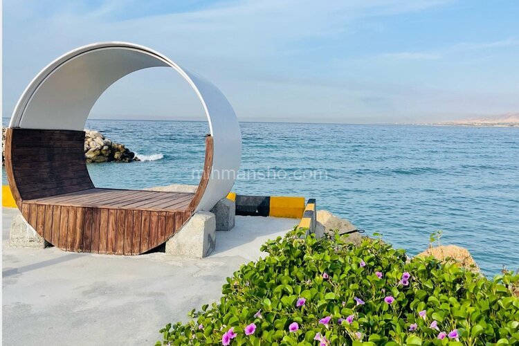 کلبه چوبی دوبلکس در دهکده گردشگری عسلویه