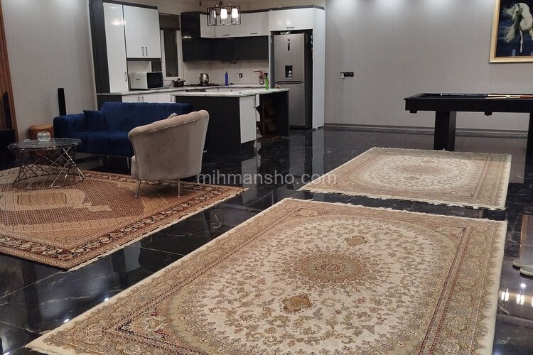 ویلا مبله استخردار سه خواب مستر در کردان