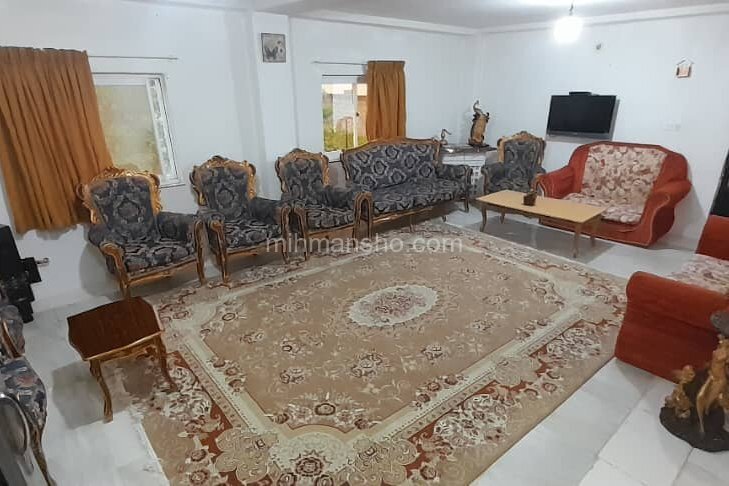 واحد تکخواب ماه و ستاره 2 در طبقه همکف ویلای تنکابن