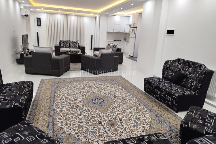 واحد مبله تکخواب در طبقه همکف ویلا در آستارا