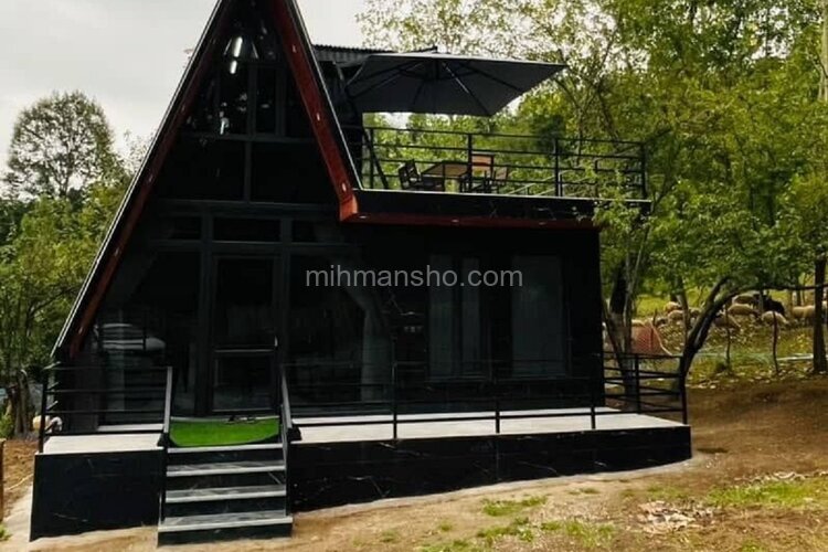 کلبه سوئیسی دوبلکس مبله دوخواب در ماسال
