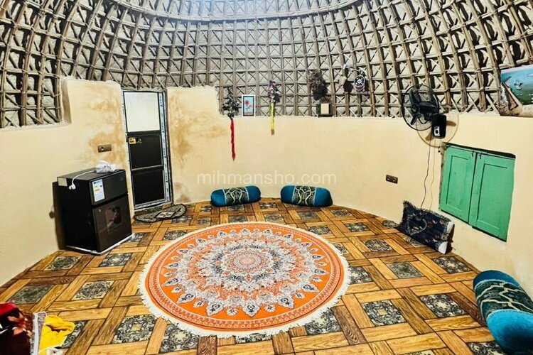 اتاق سنتی مکران در بومگردی چابهار