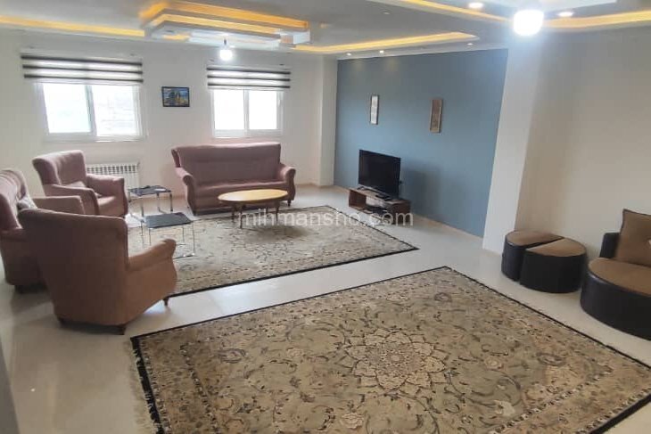 آپارتمان مبله سه خواب بلبل در رشت