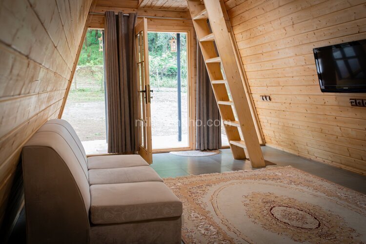 کلبه سوئیسی دوبلکس تک خواب شیروا 2 در رضوانشهر