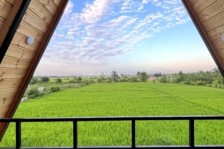 کلبه سوئیسی مبله تکخواب ونوس در ماسال