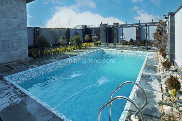 ویلا استخردار دوخواب مبله سهیلیه در ساوجبلاغ