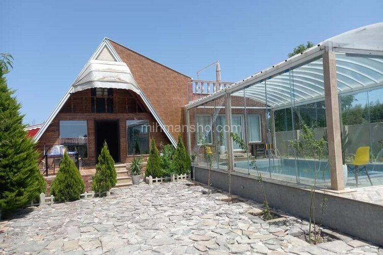 کلبه دوبلکس استخردار در رشت