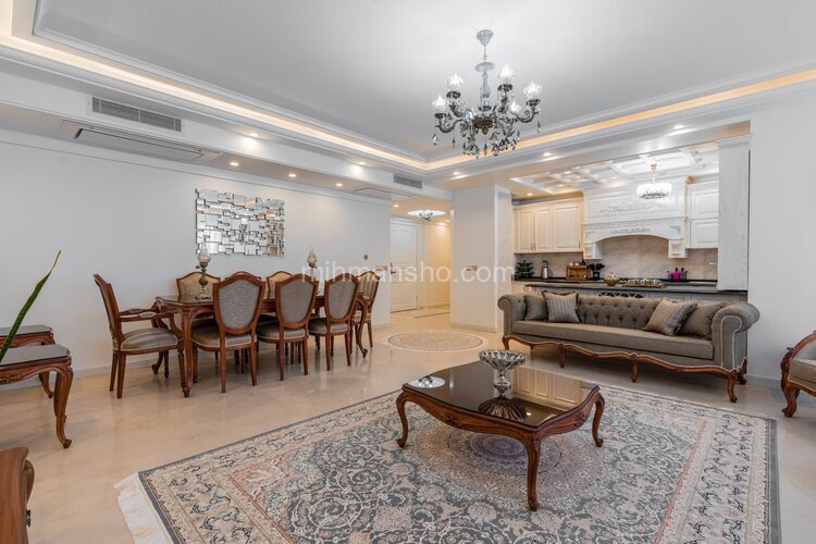 آپارتمان مبله سه خواب لوکس کلاسیک 4 در الهیه