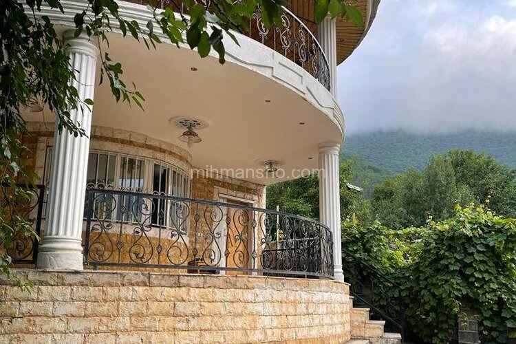 واحد مبله تکخواب اردیکده در طبقه اول ویلای کلاردشت