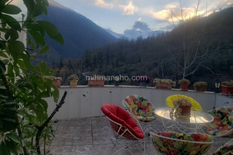 واحد دوبلکس تکخواب طبقه اول ویلا سیاه مزگی در شفت