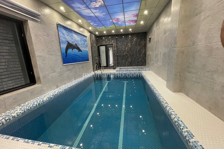 ویلا دوبلکس استخر دار سه خواب مدرن  نوساز در محمودآباد