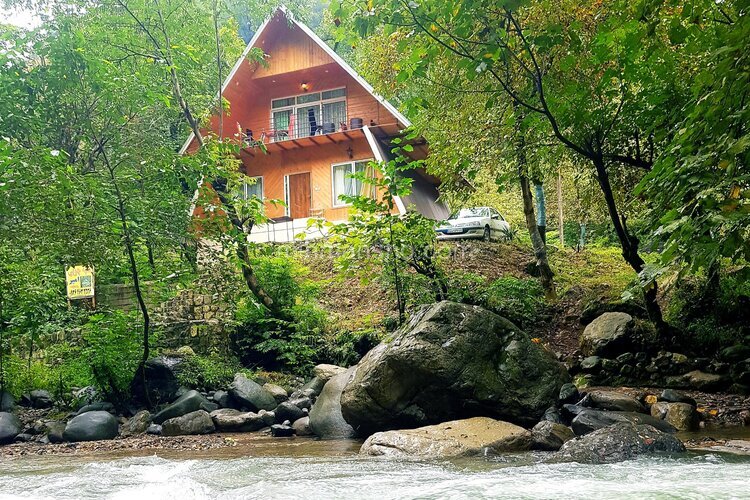 کلبه سوئیسی دوبلکس دوخواب امیر در اسالم