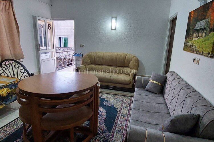 واحد مبله تک خواب زمرد 8 در هتل آپارتمان بابلسر