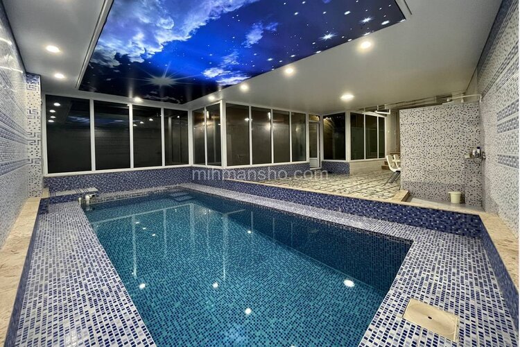 ویلا سه خوابه با استخر سرپوشیده در تالش