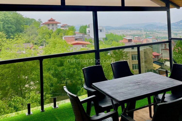 کلبه چوبی دوبلکس دوخواب لوکس در شیرگاه