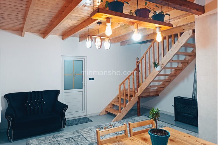 کلبه دوبلکس چوبی تکخواب جنگلی تی تی سا در بابل