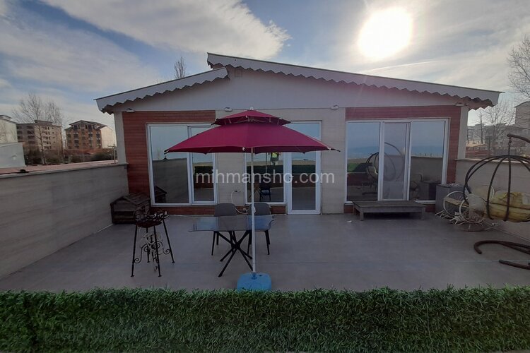 واحد تکخواب ساحلی در طبقه دوم ویلای بندرانزلی