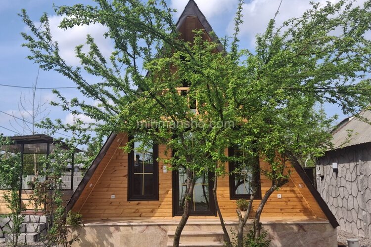 کلبه سوئیسی دوبلکس تکخواب در رشت