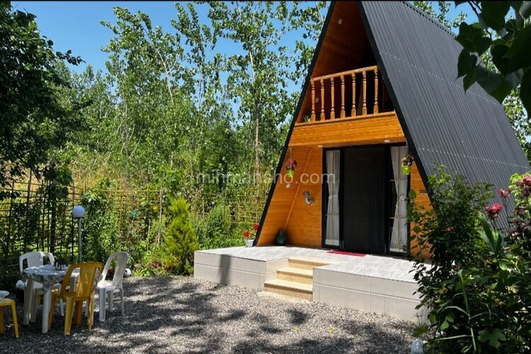 کلبه دوبلکس سوئیسی تکخواب یکتا در لاهیجان