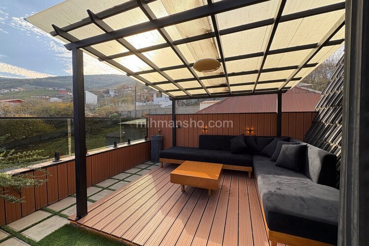 کلبه سوئیسی دوبلکس دو خواب پارادایس در سوادکوه