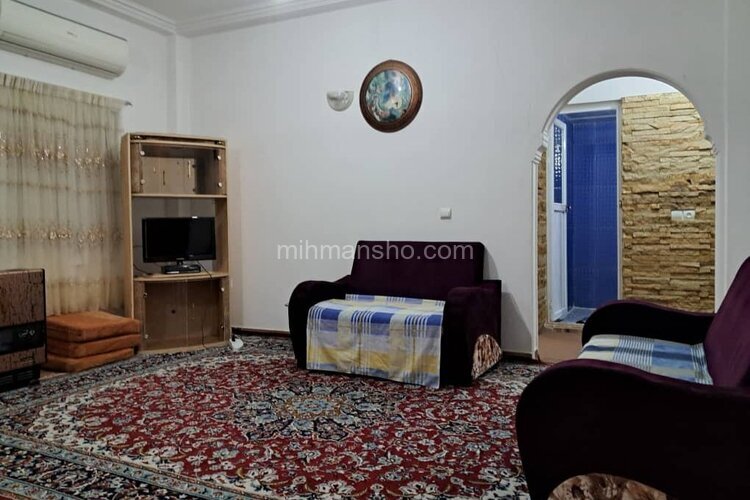 واحد مبله دوخواب در طبقه اول ویلای رامسر