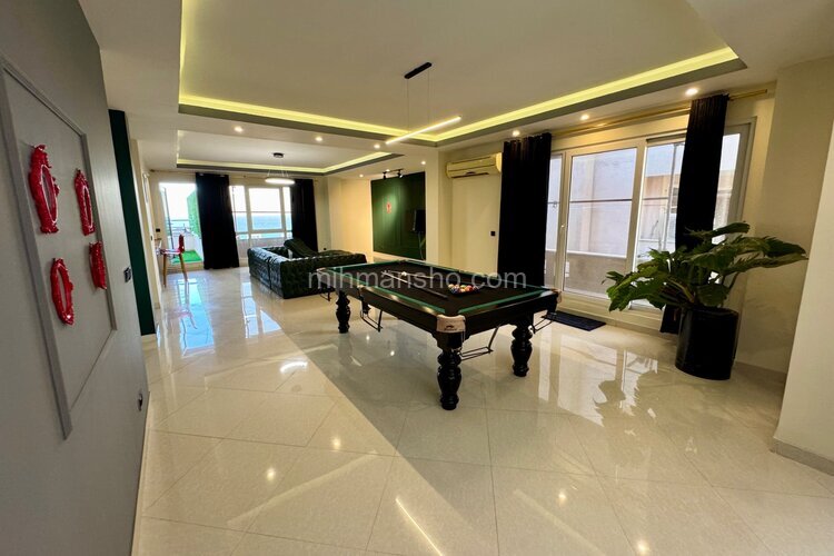 پنت هاوس دوبلکس جکوزی دار سه خواب سبز در کیش