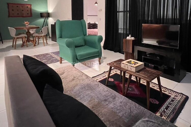 آپارتمان مبله تکخواب سبز در تهرانپارس