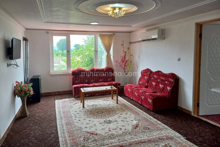 واحد دو خواب مبله در طبقه دوم ویلا ماسال