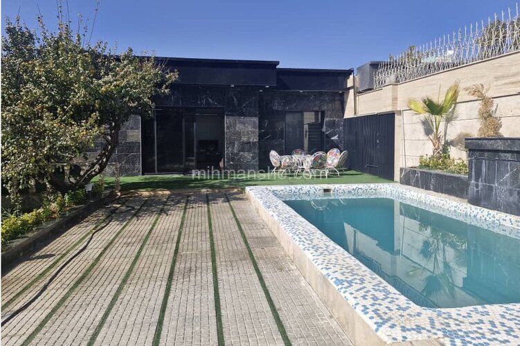 ویلا استخردار مبله دوخواب آلبالو در فردیس