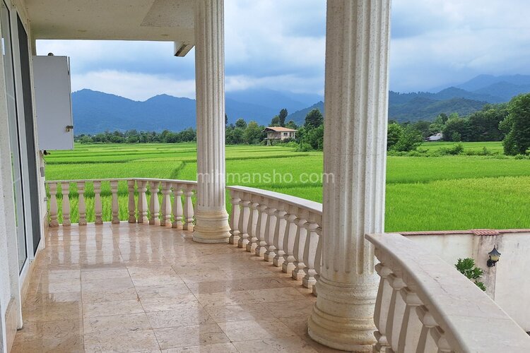 ویلا دوخواب کوه و شالیزار در قلعه رودخان