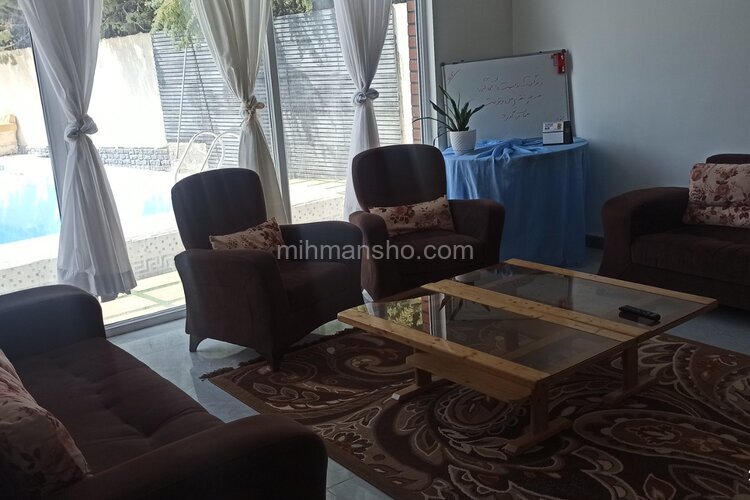 ویلا استخردار دوخواب مبله در ساوجبلاغ