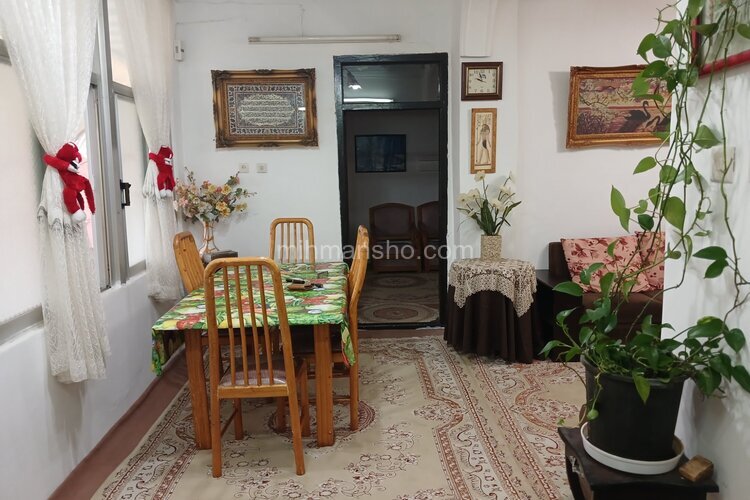 واحد مبله دوخواب شالی در طبقه اول ویلای کومله