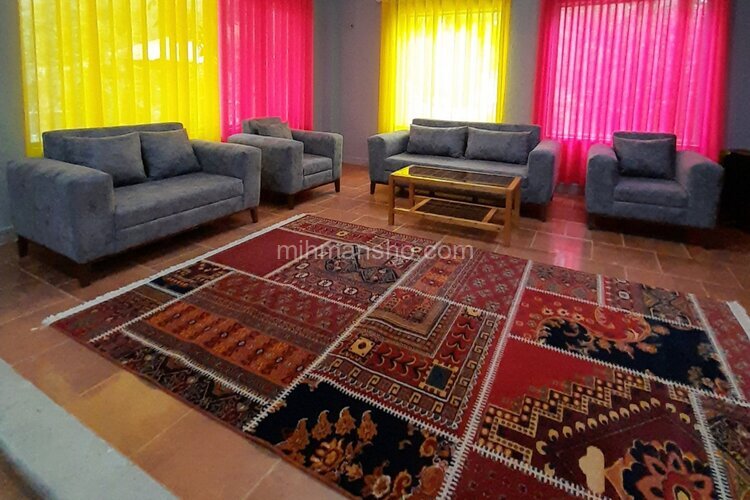 واحد جکوزی دار مبله سه خواب در طبقه همکف ویلا در رامسر
