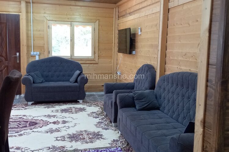 ویلا چوبی دوبلکس دوخواب در ماسال