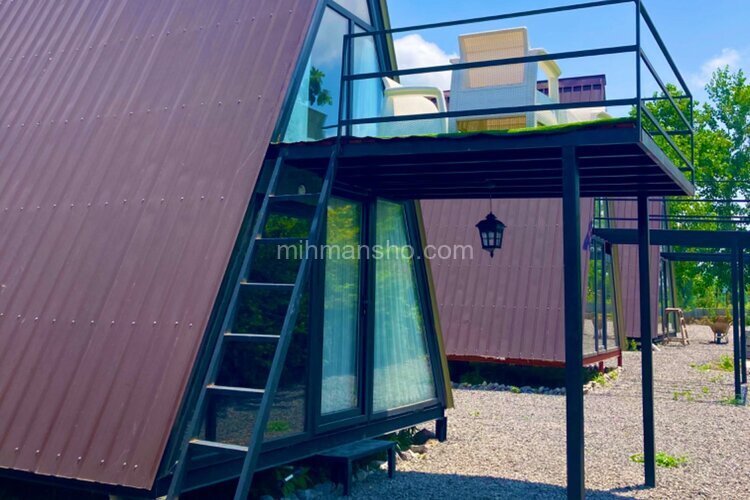 کلبه سوئیسی تکخواب میراث 1 در نور