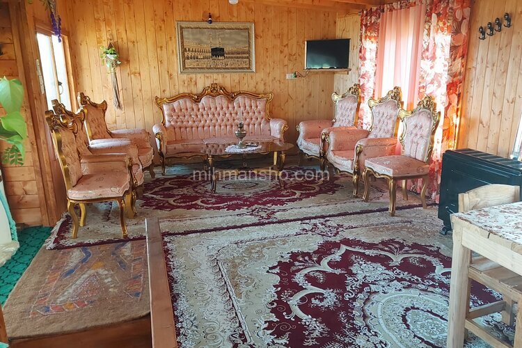 کلبه دوبلکس جکوزی دار الماس در شیرگاه