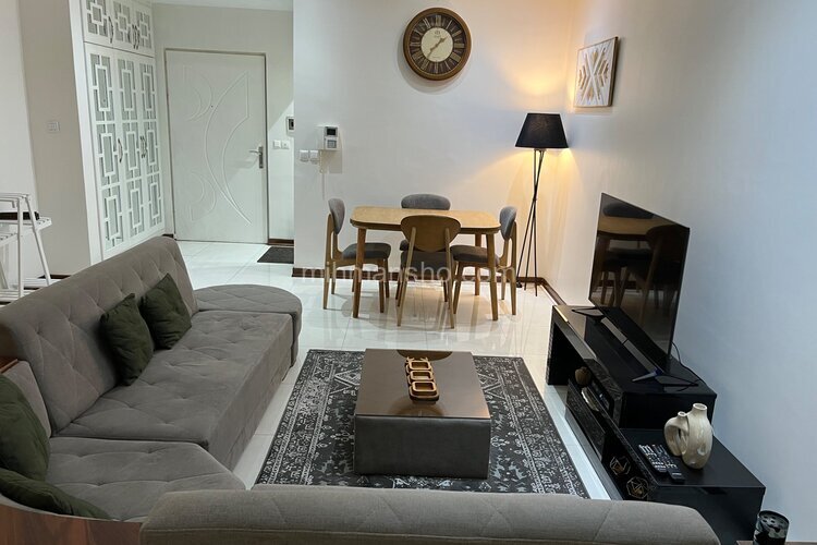 آپارتمان مبله دوخوابه لوکس در ارم