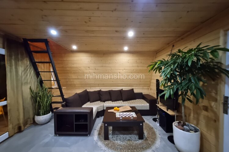 کلبه سوئیسی دوبلکس  مبله دوخواب پارادایس در نوشهر